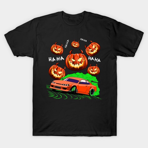 Spooky Silvia s15 pumpkins T-Shirt by Rezall Revolution